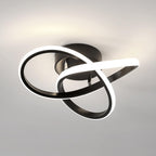 Ceiling Light - Black Aluminium Frame, Natural Light