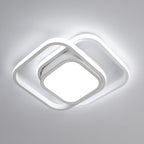 Ceiling Light - White Aluminium Frame, White Light