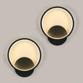 Wall Light - Black Aluminium Frame, Warm Light