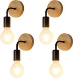 Wall Light - Black Metal Frame