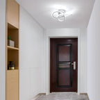 Deckenleuchte - Weißer Aluminiumrahmen, Weißes Licht