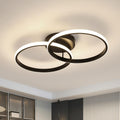 Ceiling Light - Black Aluminium Frame, Natural Light
