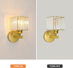 Wall Light - Gold Acrylic Frame