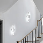 Wall Light - White Aluminium Frame, White Light