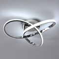 Ceiling Light - Chrome Aluminium Frame, White Light