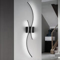 Wall Light - Black Aluminium Frame, White Light