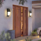 Wall Light - Black Aluminium Frame, Warm Light