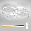 Ceiling Light - White Aluminium Frame, Tunable and Dimmable