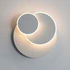 Wall Light - White Acrylic Frame, Warm Light
