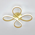 Ceiling Light - Gold Aluminium Frame, White Light