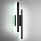 Wall Light - Black Acrylic Frame, White Light