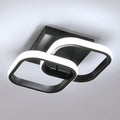 Ceiling Light - Gold Aluminium Frame, Warm Light