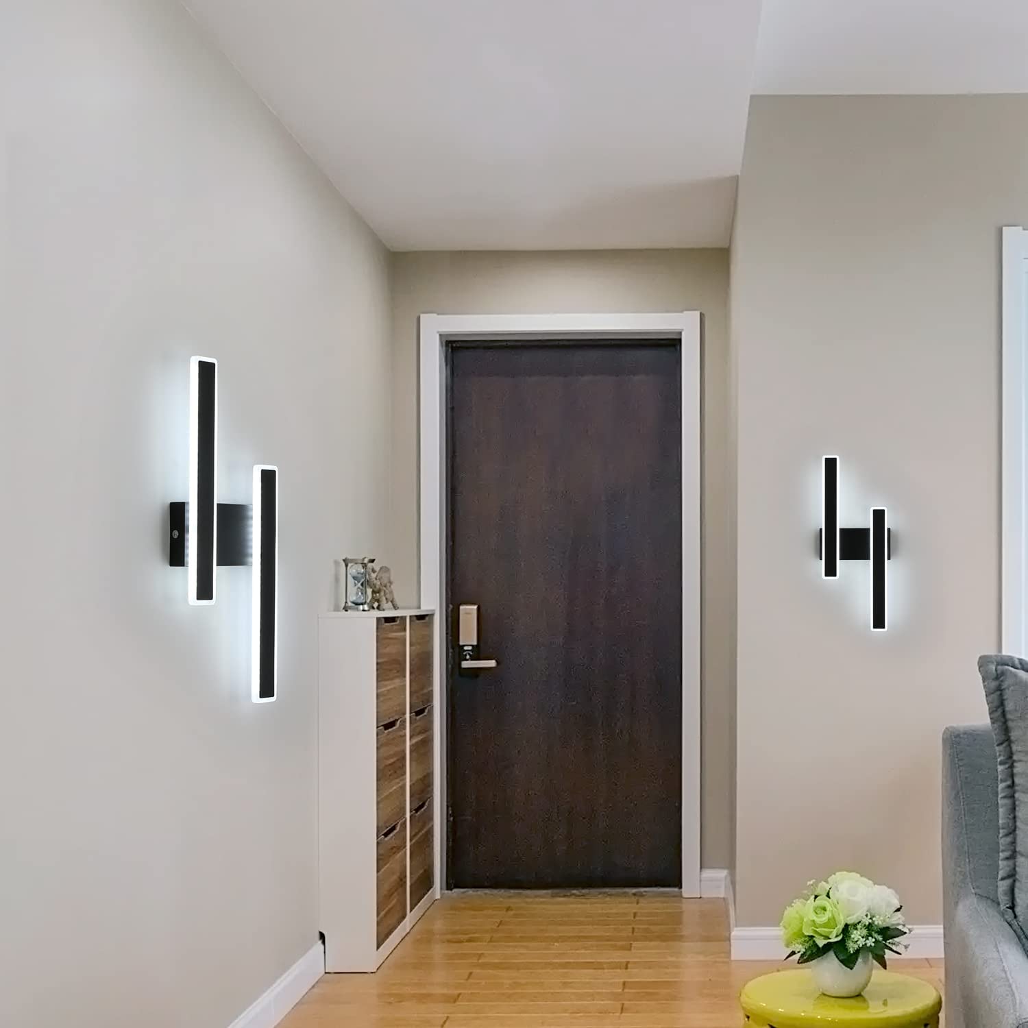 Wall Light - Black Acrylic Frame, Tunable
