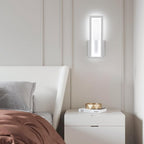 Wall Light - White Acrylic Frame, White Light