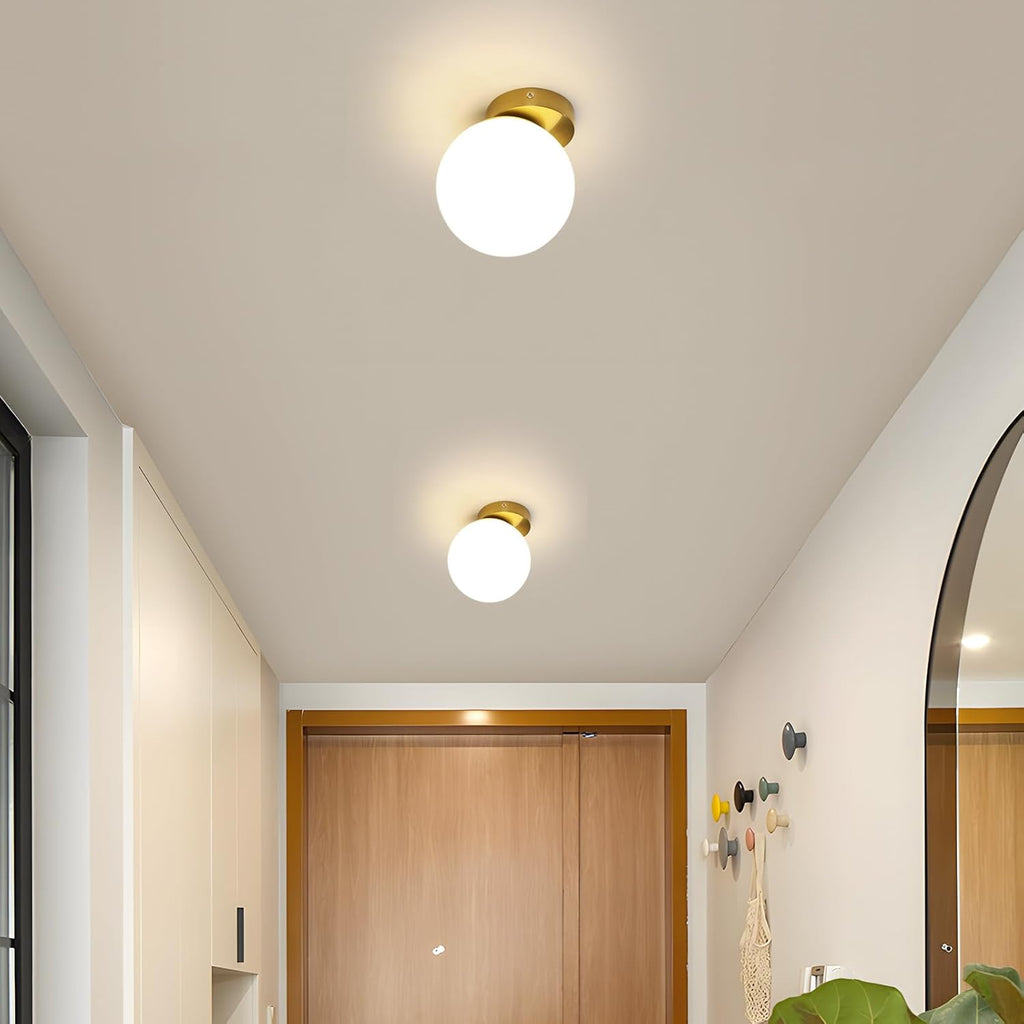 Wandleuchte – Gestell aus Bronze-Gold-Metall