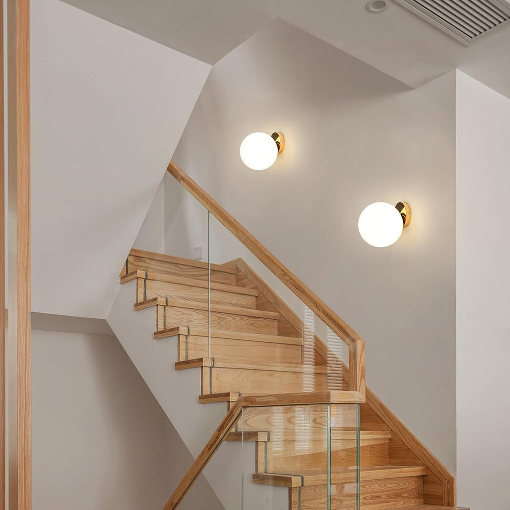 Wall Light - Gold Metal Frame