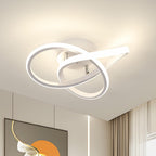 Ceiling Light - White Aluminium Frame, Natural Light