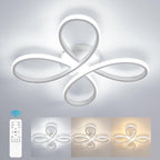 Ceiling Light - Black Aluminium Frame, Tunable and Dimmable