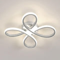 Ceiling Light - Silver Aluminium Frame, Natural Light
