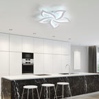 Ceiling Light - White Acrylic Frame, White Light