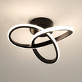 Ceiling Light - Black Aluminium Frame, Natural Light