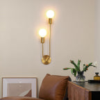 Wall Light - Gold Metal Frame