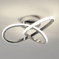 Ceiling Light - Chrome Aluminium Frame, Natural Light