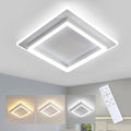 Ceiling Light - White Acrylic Frame, Tunable and Dimmable