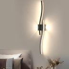 Wall Light - Black Aluminium Frame, Natural Light