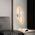 Wall Light - White Acrylic Frame, Warm Light