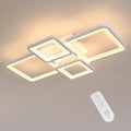Ceiling Light - White Acrylic Frame, Tunable and Dimmable