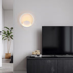 Wall Light - White Aluminium Frame, Warm Light
