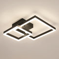 Ceiling Light - Black Acrylic Frame, Tunable and Dimmable