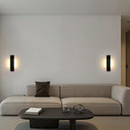 Wall Light - Black Acrylic Frame, Warm Light