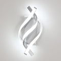 Wall Light - Silver Aluminium Frame, White Light