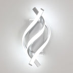 Wall Light - Silver Aluminium Frame, White Light