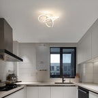 Ceiling Light - White Aluminium Frame, Natural Light