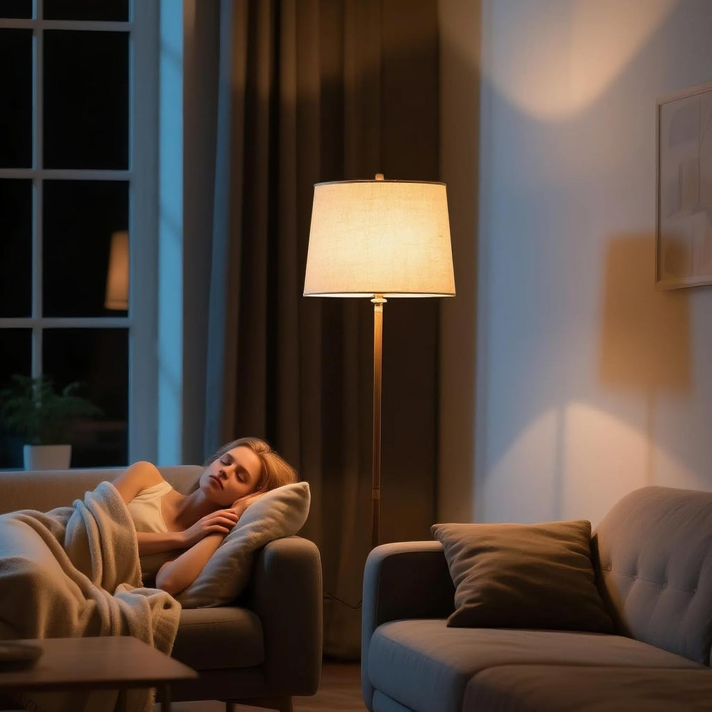 Lampadine a LED - Struttura in vetro bianco, Luce calda