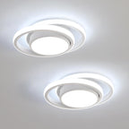 Ceiling Light - White Aluminium Frame, White Light