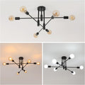 Ceiling Light - Black Metal Frame