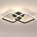 Ceiling Light - Black Aluminium Frame, Natural Light