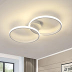 Ceiling Light - White Aluminium Frame, Natural Light