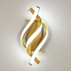 Wall Light - White Aluminium Frame, Warm Light