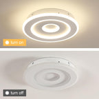 Ceiling Light - White Acrylic Frame, Natural Light