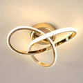 Ceiling Light - Gold Aluminium Frame, Natural Light