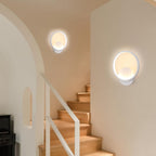 Wall Light - White Aluminium Frame, Warm Light