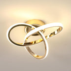 Ceiling Light - Gold Aluminium Frame, Natural Light