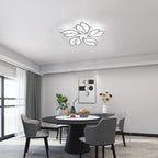 Ceiling Light - White Acrylic Frame, White Light