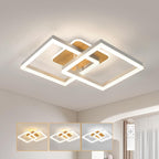 Ceiling Light - Wood Acrylic Frame, Tunable and Dimmable