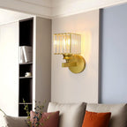 Wall Light - Gold Acrylic Frame